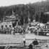 View from rafts, 1921 Regatta