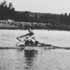 Amateur oarsmen Pierce Patterson and Don Armstrong on the Kennebecasis